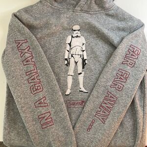 Levi’s Star Wars Storm Trooper Hoodie Sweatshirt.  Size boys Large.